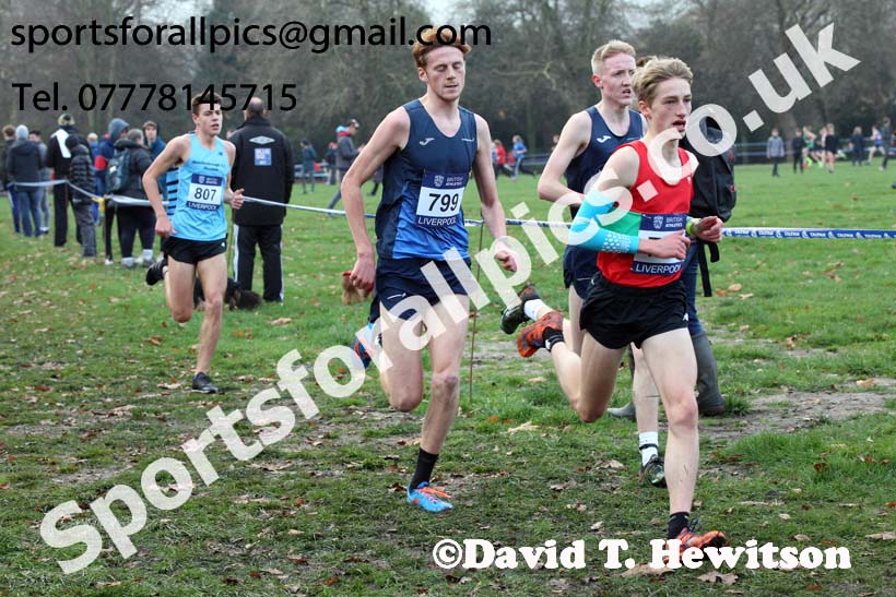 Mens junior British Athletics Liverpool Cross Challenge, Sefton Park, Liverpool. Photo:  David T. Hewitson/Sports for All Pics